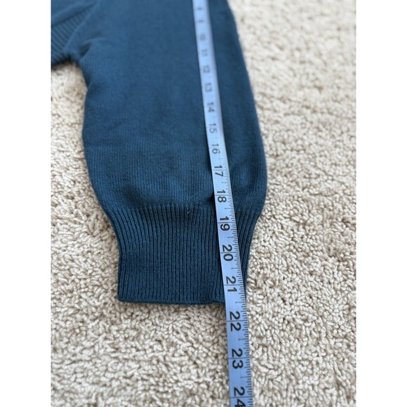 Lane Bryant Women's Teal Doleman Curved Hem Cashmere Blend Sweater 18/20 Soft‎ - Picture 7 of 7